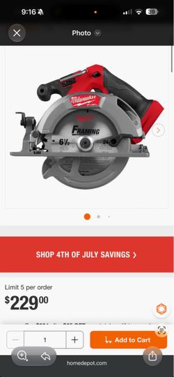 Brand new Milwaukee Circular saw M18