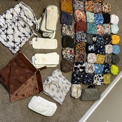 Pocket Cloth Diapers And Accessories 