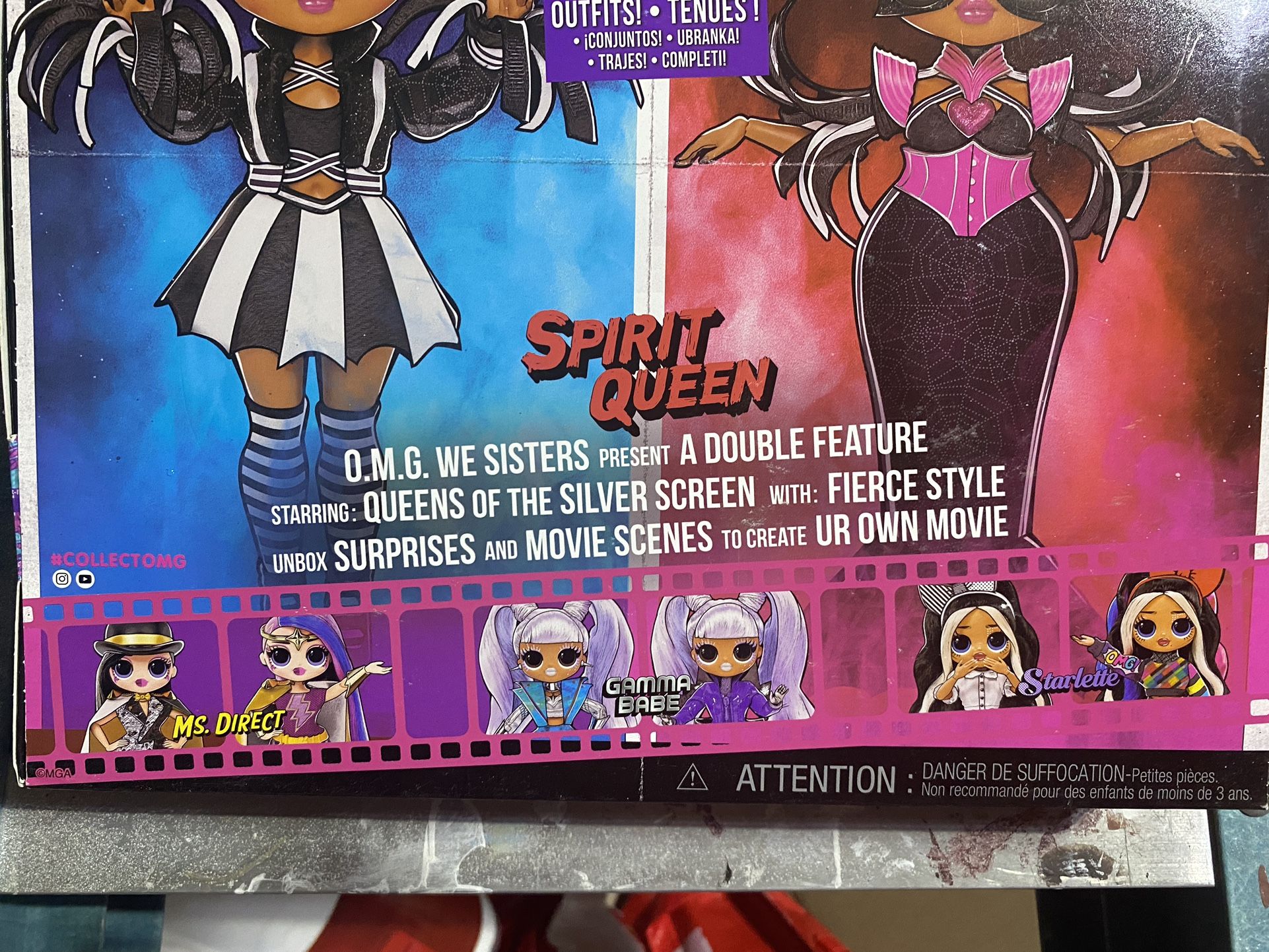 LOL. OMG Movie Magic Spirit Queen Fashion Doll