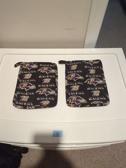 Ravens Potholders