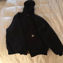 Carhartt Sherpa Lined Jacket With Hood  XL