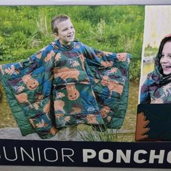 New Equip Junior Poncho / Blanket Multi-Color
