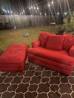 Red La-Z-Boy Couch