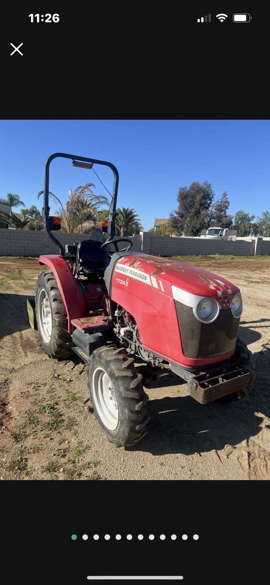 Massey Furgeson Tractor In Good Conditions But It’s In Limp Mode