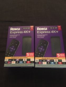 Roku Express 4K 35$ For Both