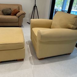 Armchair with Ottoman 