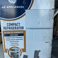 GE Compact Refrigerator New
