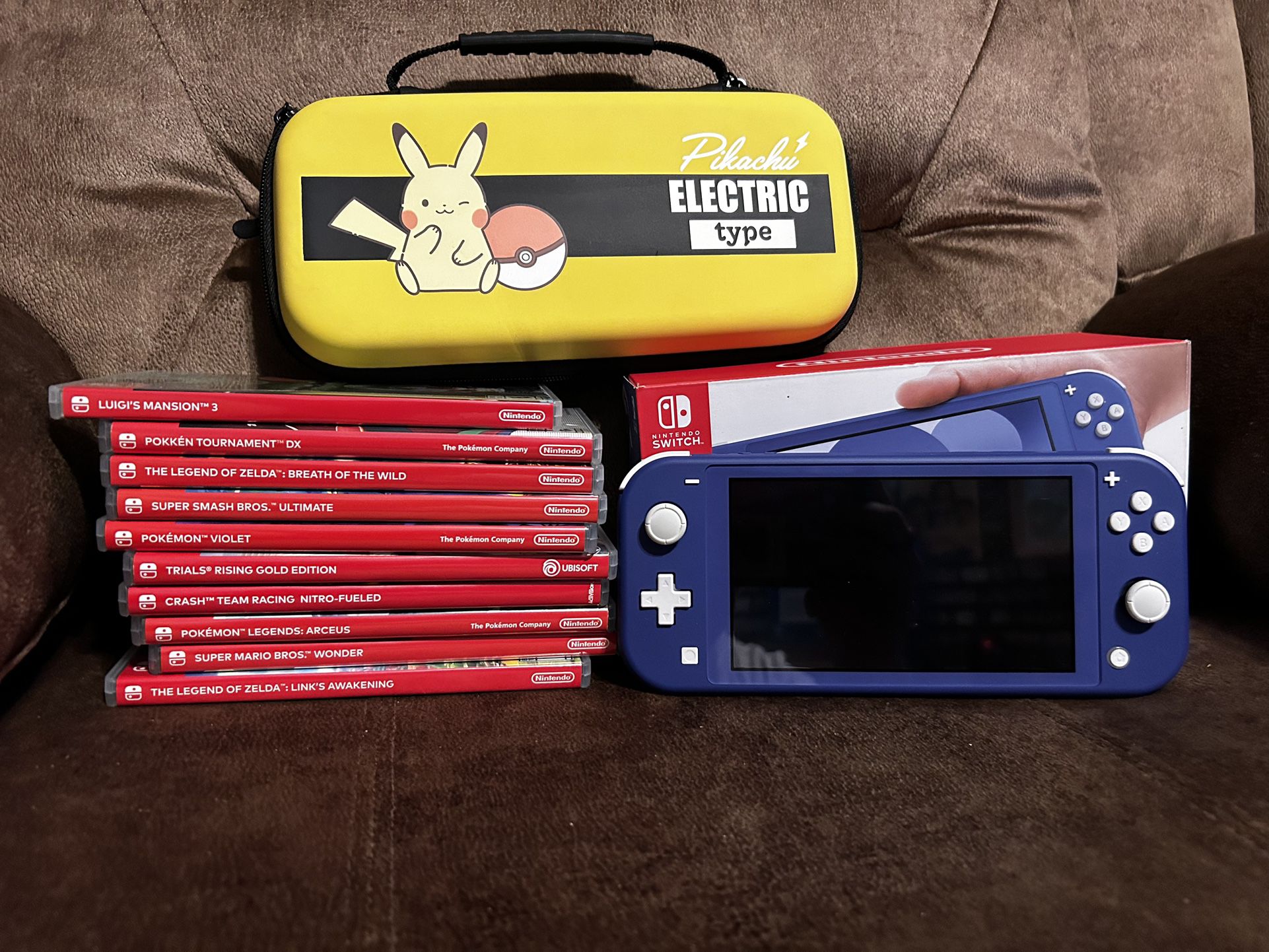 Nintendo Switch Lite With Games!!!