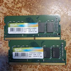 Silicone Power 2x4GB DDR4 3200 SO-DIMMS