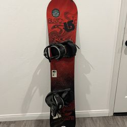 Burton snowboard 139cm