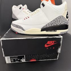 Jordan 3 New Size 12