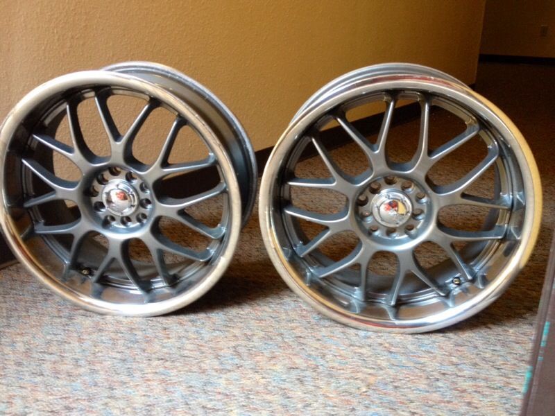 2 sportmax racing wheels 006 18" $150