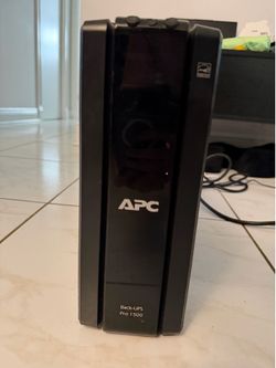 APC Back-UPS Pro 1500 BR1500G Battery Backup UPS - 1500VA / 865W - Tested Working