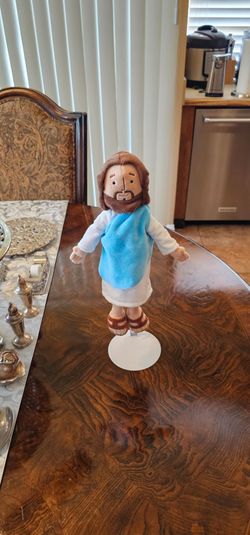 Jesus Christ Hallmark 13" Plush Doll My Freind Jesus Biblical / Collectible / Toy / Plushie / Stuffed / Collector / Man Cave / Gift / Decorative