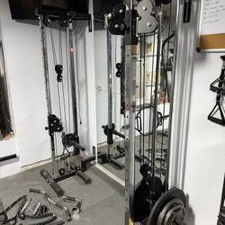 Titan Fitness Adjustable Pulley System, Functional Trainer