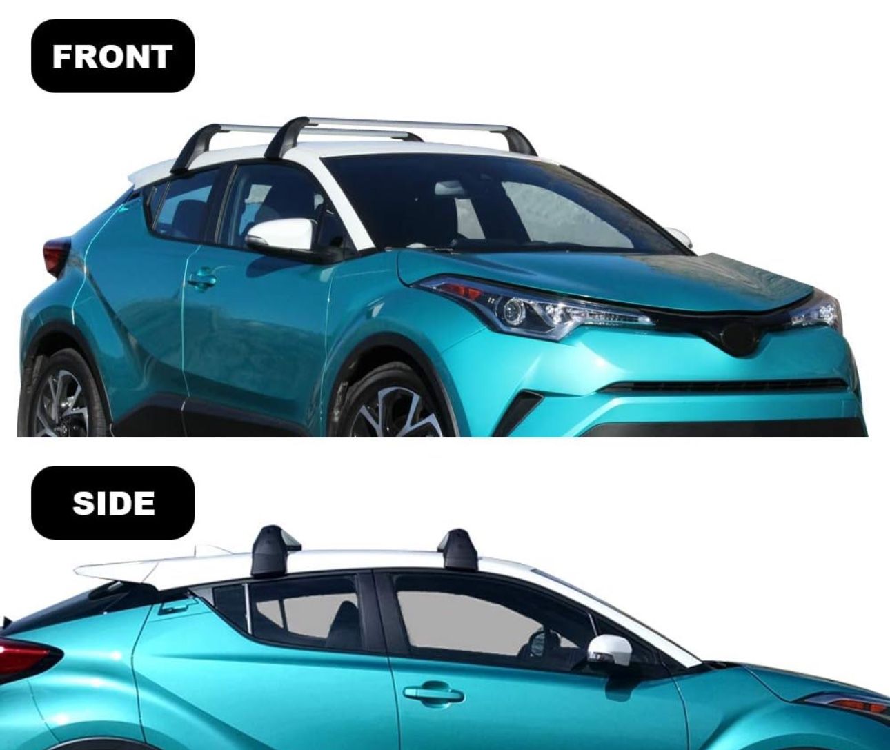 Roof Rack Cross Bars For Toyota CHR 2018, 2019, 2020, 2021, 2022
