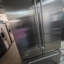 42" KITCHENAID BUILT IN FRENCH DOOR STAINLESS STEEL REFRIGERATOR 