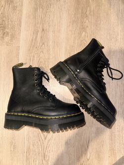 Dr. Martens Black Platform Boots