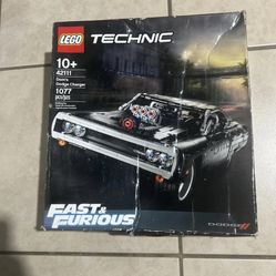 LEGO Technic Fast & Furious Dom’s Dodge Charger, Race Car Toy Building Set, 42111
