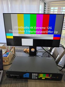 Blackmagic Ultra studio 4K Extreme 3. 12G, Thunderbird 3