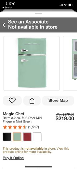 Mint Green Magic Chef Minifridge for Sale in Portland, OR - OfferUp