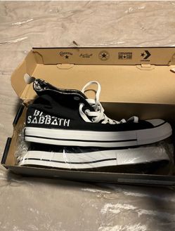 Converse NOS Black Sabbath size 9