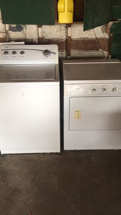 Kenmore washer n dryer