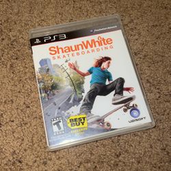 $10 Shaun White Skateboarding PS3