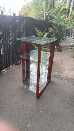 Wooden storage