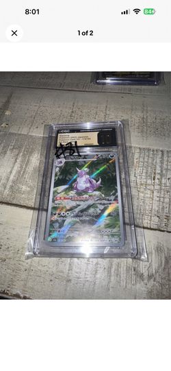 CGC 10 PRISTINE Japanese Pokemon 2023 Nidoking 174/165 AR 151 SV2a