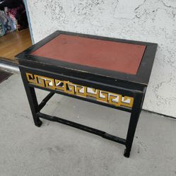 Beautiful Carved Ornate Wood Table 