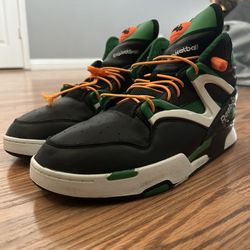 SIZE 10 Reebok Pump Omni Zone II "Celtics" w/ Shoe Shapers