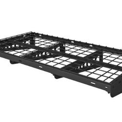 24 in. x 48 in. Heavy Duty Garage Wall Shelf with Brackets in Black