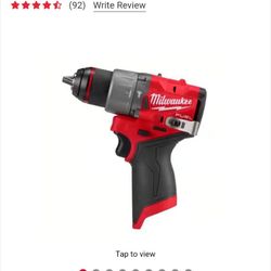 Milwaukee M12 FUEL 1/2 in. Brushless Cordless Hammer Drill Tool Only
