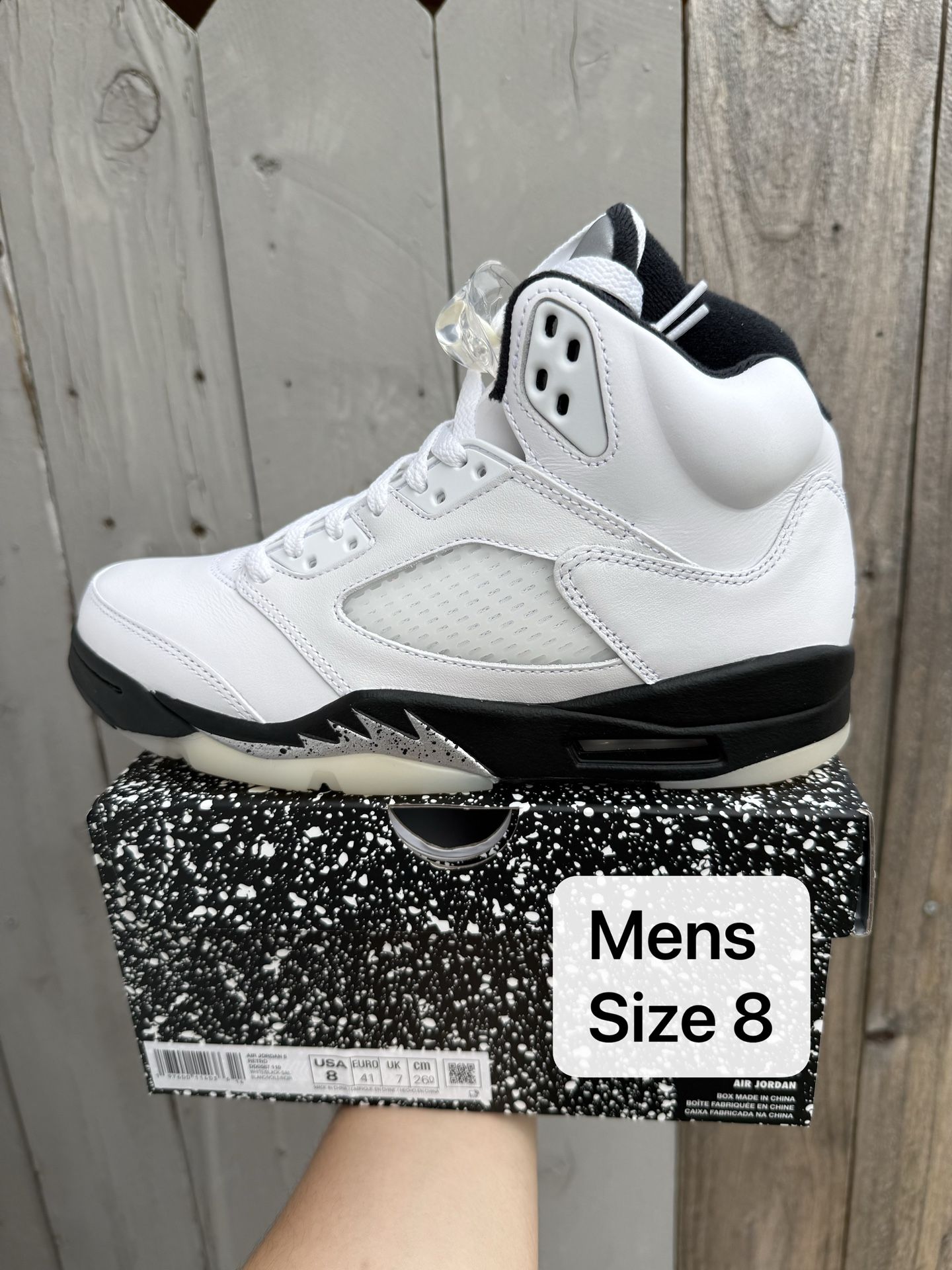 Air Jordan 5 Reverse Metallic Mens size 8