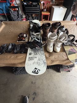 Snowboard equipment