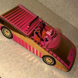 L.O.L Surprise Dolls Pink Pool Coupe Car 