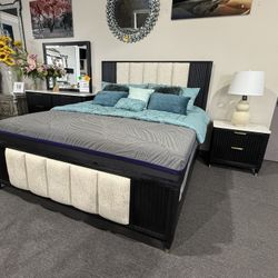 4 Pc King Bedroom Set Free Mattress 