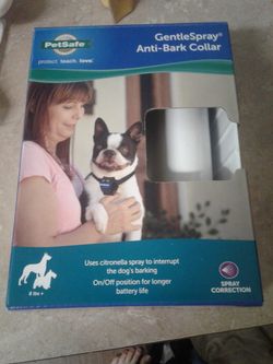 Pet training for barking