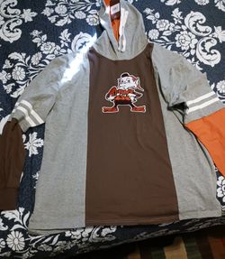 Mitchell And Ness Cleveland Browns Hoodie Lightweight 