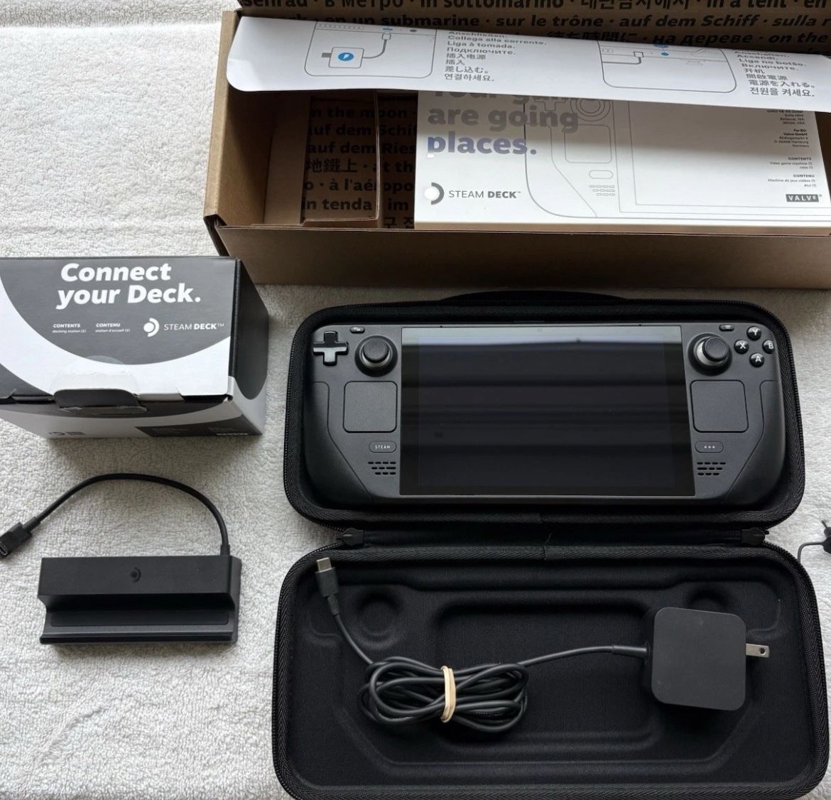 Console OLED Version Handheld Console Bundle And Accessories