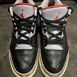 Jordan 3 Black Cement 