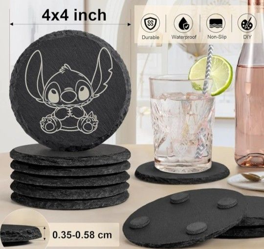 Labubu Monster Stitch Coaster
