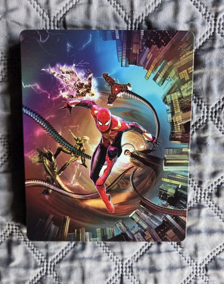 Spider Man No Way Home 4K Steelbook (4K Blu-Ray)