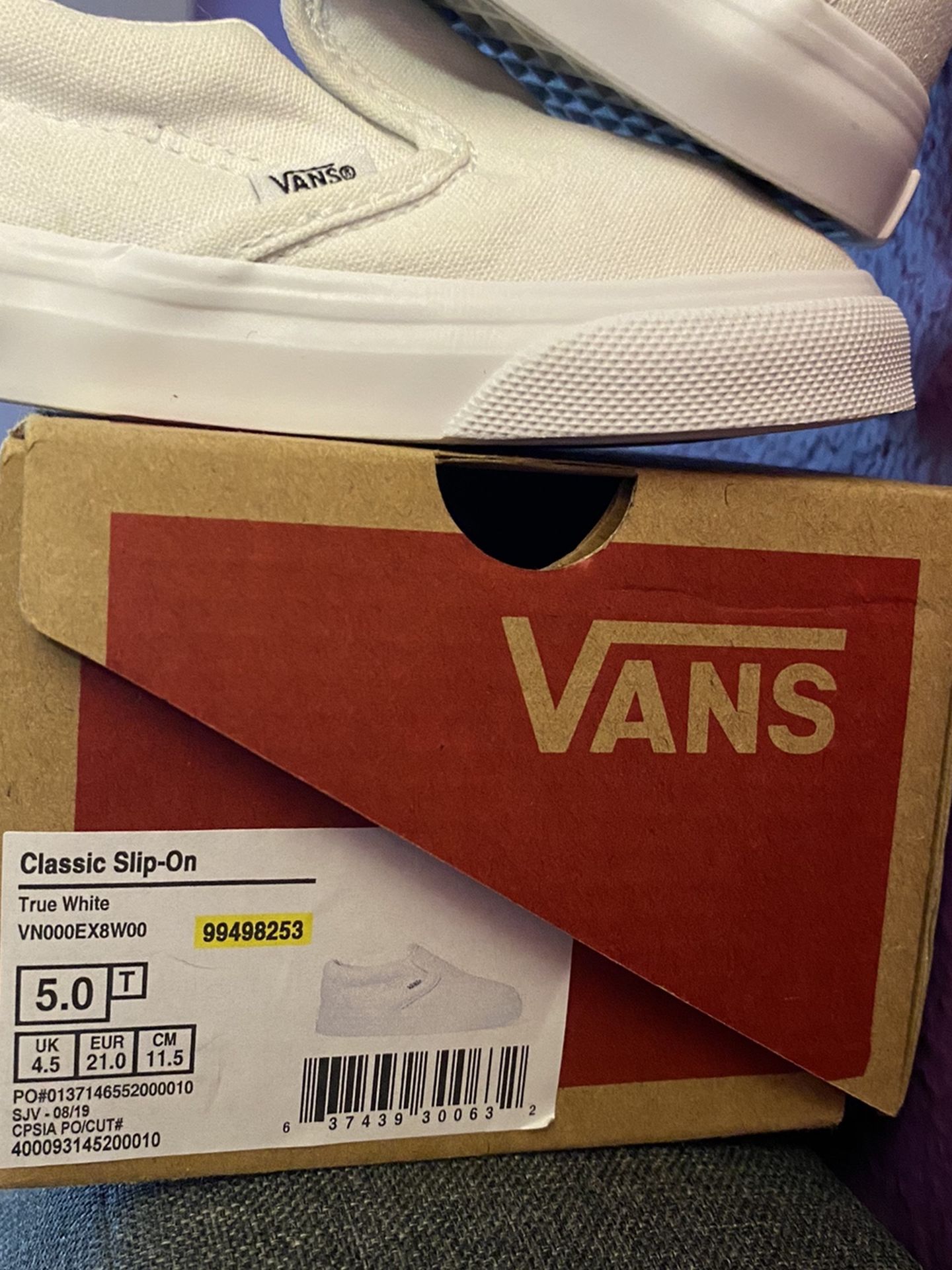 White Baby Vans