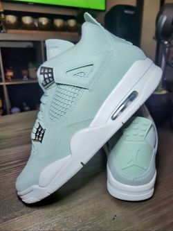JORDAN 4 RETRO 'ABUNDANCE/SEAFOAM' (WOMEN'S) (NO BOX)