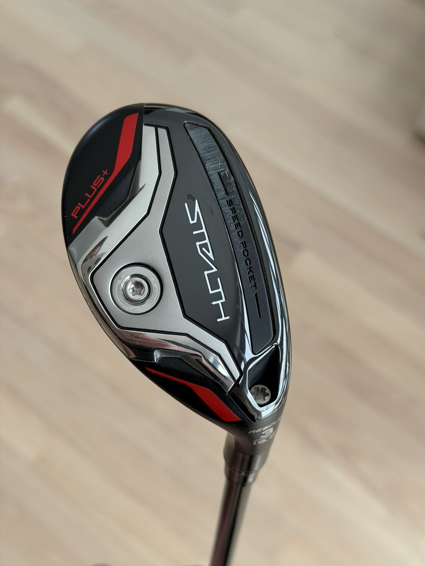 TaylorMade 3 Hybrid Rescue Stealth Plus Rescue 19.5 Regular RH HZRDS X Smoke 70g