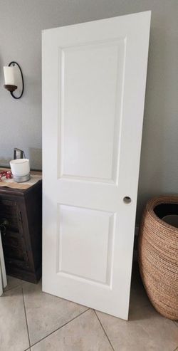 Interior doors double panel