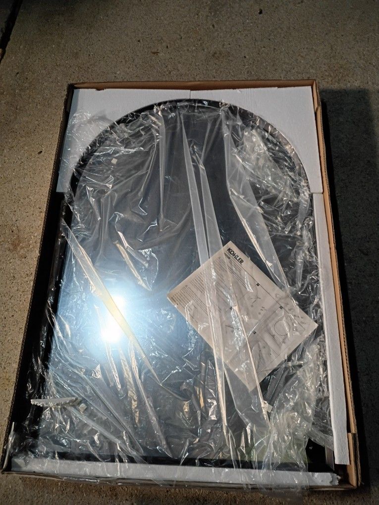 Kohler Essential Black Arch Mirror