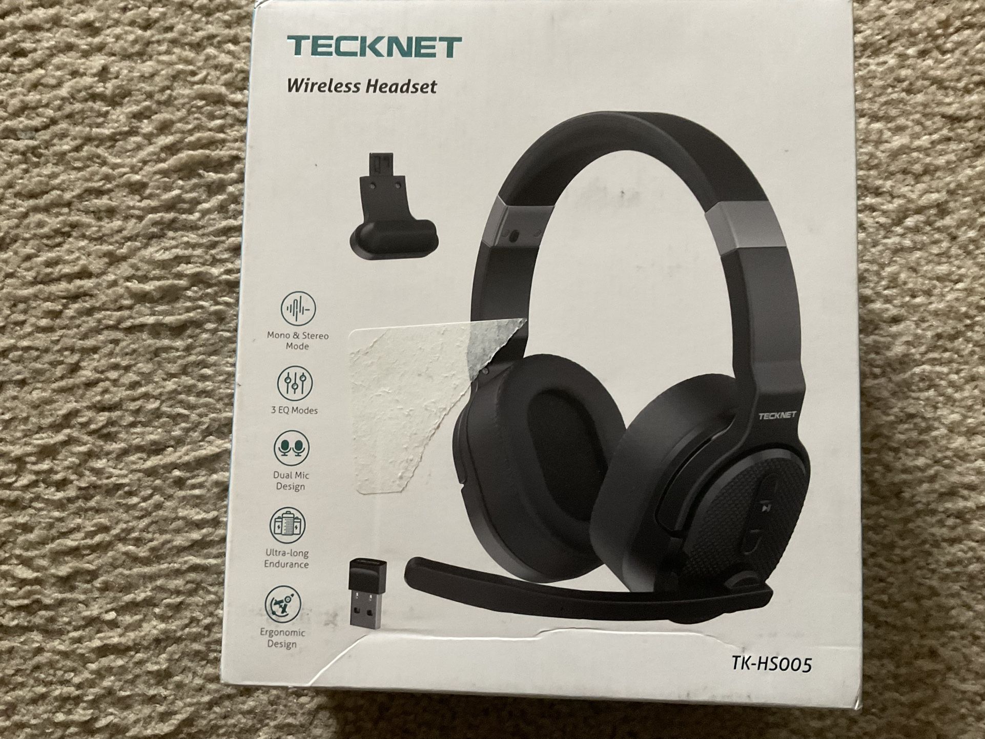 TECKNET BLUETOOTH TRUCKER HEADSET